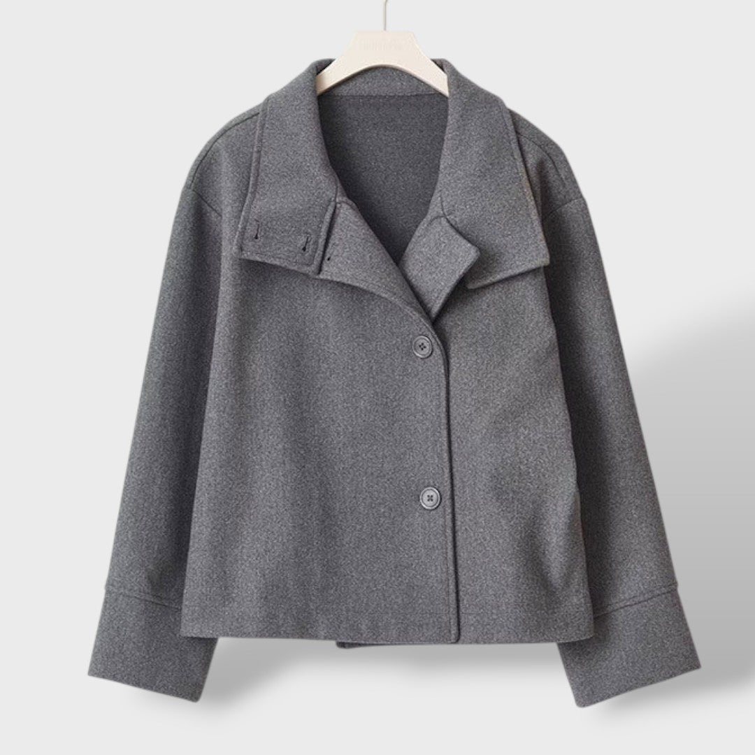Chaqueta Corta de Tejido Cálido