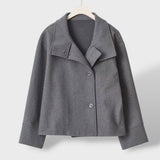 Chaqueta Corta de Tejido Cálido
