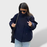 Chaqueta Corta de Tejido Cálido