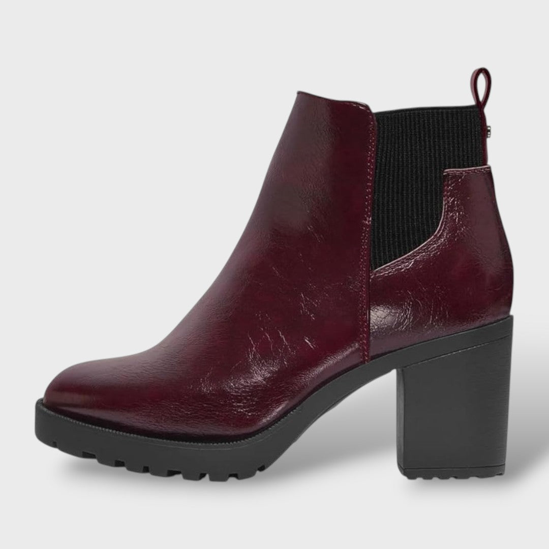 Botines de Tacón Bloque Clásicos