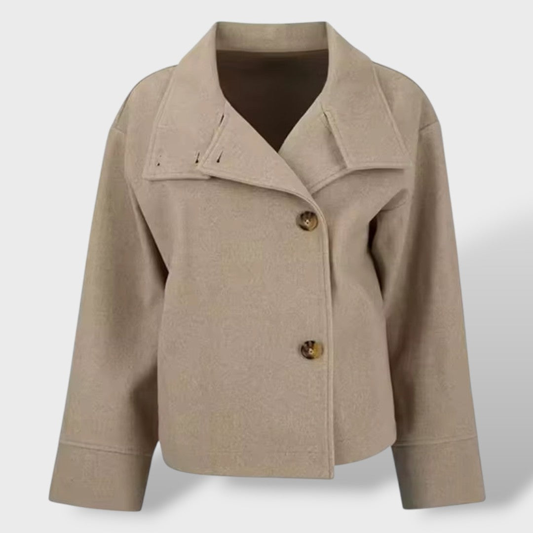 Chaqueta Corta de Tejido Cálido