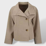 Chaqueta Corta de Tejido Cálido