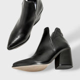 Botines Vaqueros con Tacón Alto
