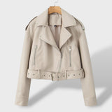 Chaqueta Biker Oversize de Polipiel