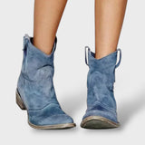 Botines Vaqueros de Cuero Vintage