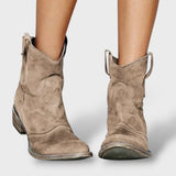 Botines Vaqueros de Cuero Vintage
