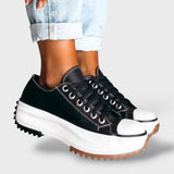 Zapatillas de Plataforma con Suela Dentada