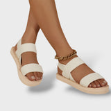 Sandalias Gladiadora Tiras Cruzadas