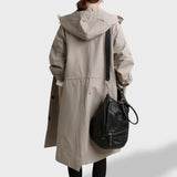 Gabardina Impermeable con Capucha
