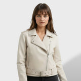 Chaqueta Biker Oversize de Polipiel
