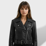 Chaqueta Biker Oversize de Polipiel