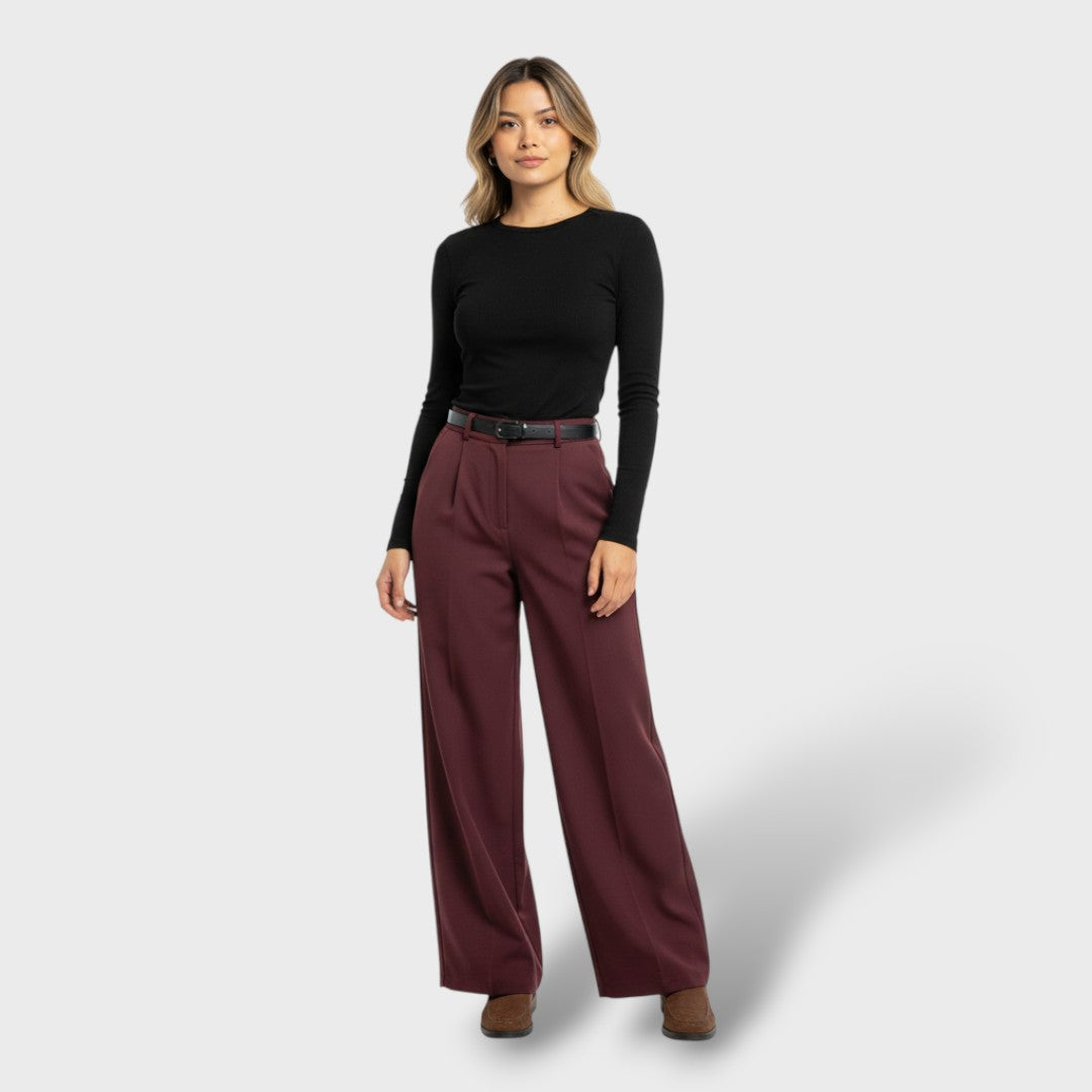 Pantalón Sastrero de Pierna Ancha