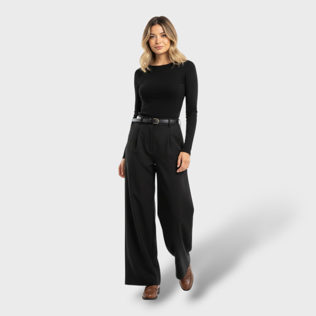 Pantalón Sastrero de Pierna Ancha