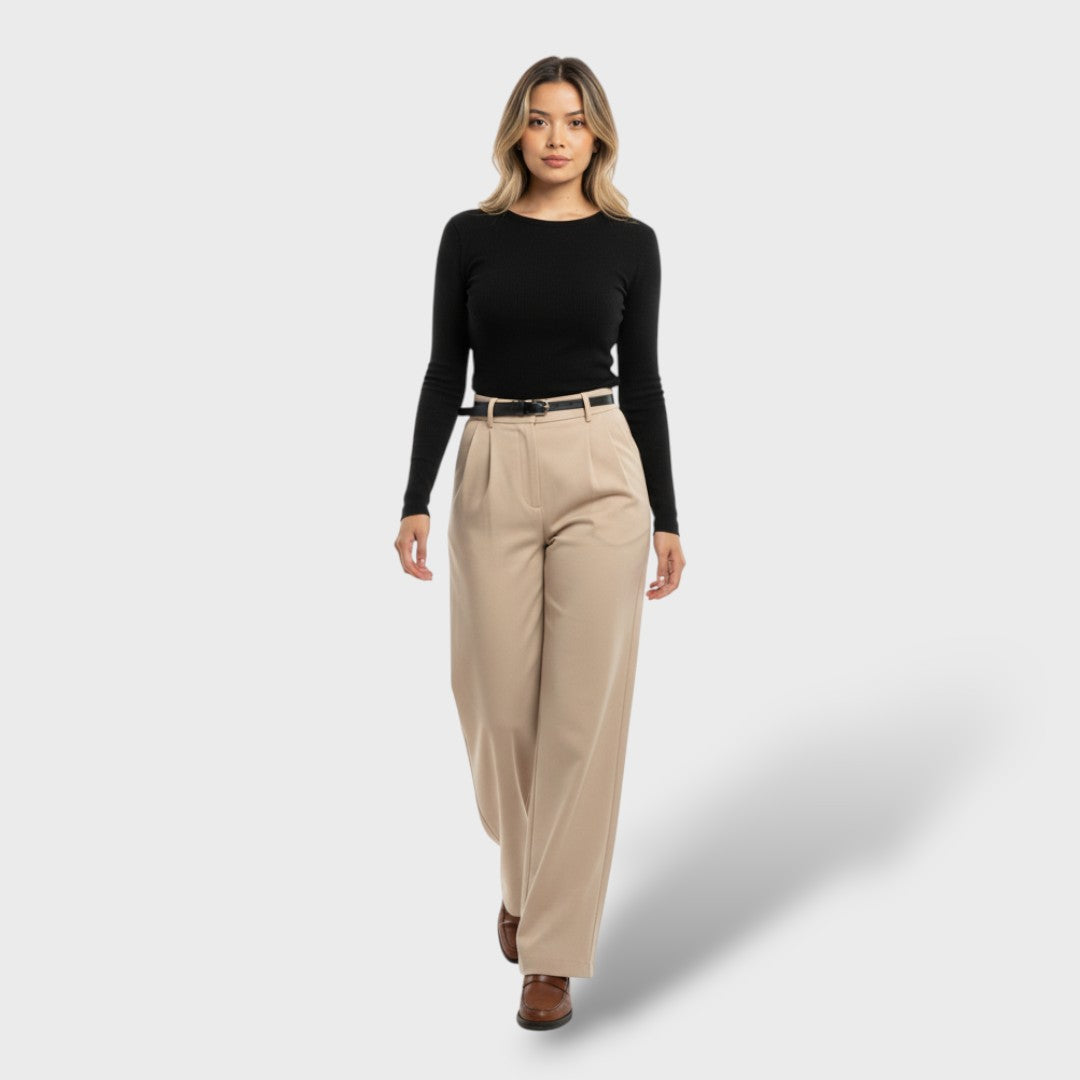 Pantalón Sastrero de Pierna Ancha