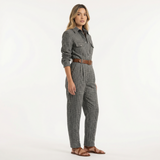 Mono Tweed de Cuadros con Cinturón