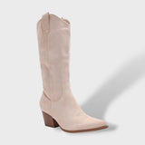 Botas Cowboy de Ante Ortopédicas