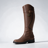 Botas Altas de Cuero Ortopédicas