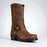 Botas Western de Cuero Envejecido