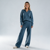 Conjunto de Pantalón Ancho y Jersey