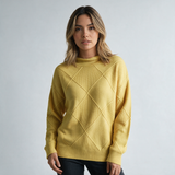 Jersey de Cachemir Cuello Alto