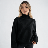 Jersey de Cachemir Cuello Alto