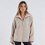 Chaqueta de Borreguito Oversize
