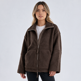 Chaqueta de Borreguito Oversize