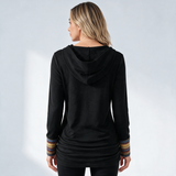 Blusa de Cuello Drapeado