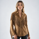 Camisa Western con Flecos