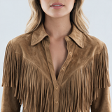 Camisa Western con Flecos