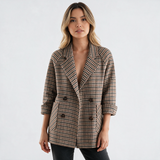 Blazer Cruzado de Pata de Gallo