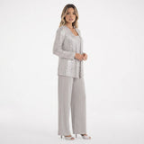 Conjunto Tres Piezas con Lentejuelas