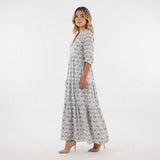 Vestido Largo Boho de Corte Fluido