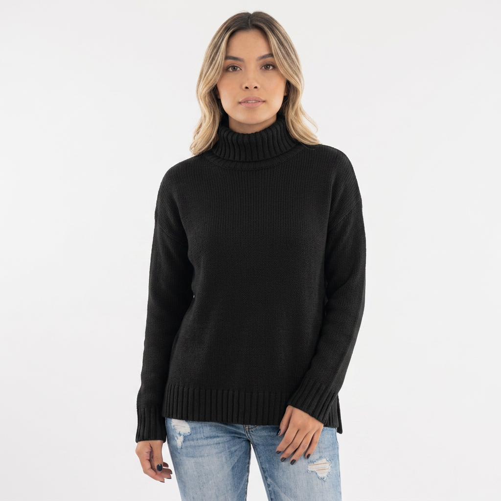 Jersey de Cuello Alto Cálido