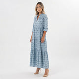 Vestido Largo Boho de Corte Fluido