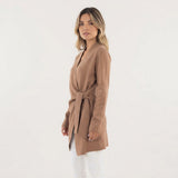 Blazer Cruzado con Lazada en Cintura