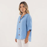 Blusa Casual de Tejido Fresco