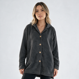 Chaqueta de Punto con Capucha