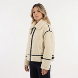Chaqueta Teddy de Tacto Suave