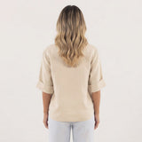 Blusa Casual de Tejido Fresco