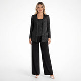 Conjunto Tres Piezas con Lentejuelas