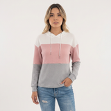 Sudadera con Diseño de Bloques