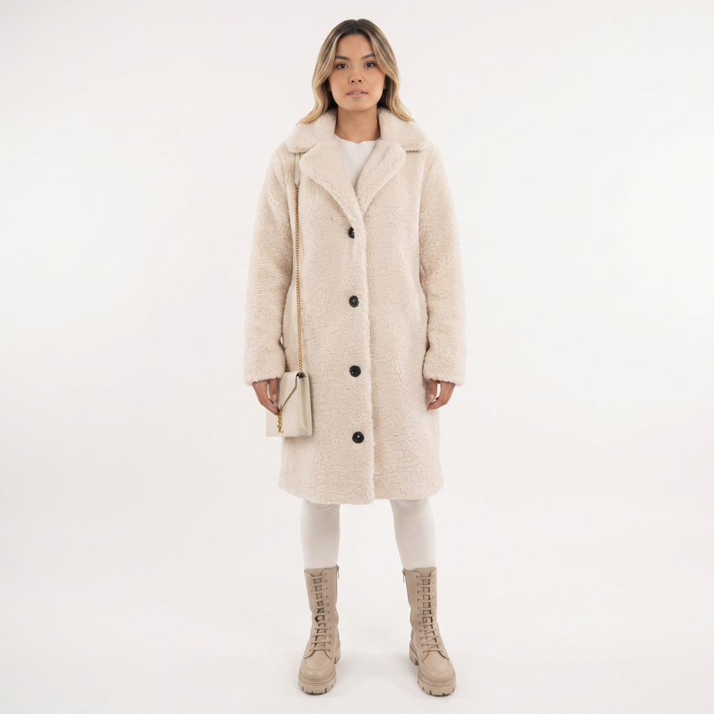 Abrigo Largo Cálido para Invierno
