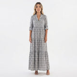 Vestido Largo Boho de Corte Fluido