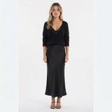 Vestido Midi con Jersey a Juego