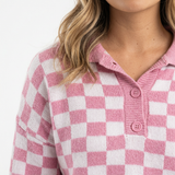 Jersey de Cuadros con Botones