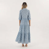 Vestido Largo Boho de Corte Fluido