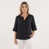 Blusa Casual de Tejido Fresco