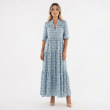 Vestido Largo Boho de Corte Fluido