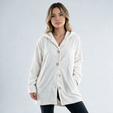 Chaqueta de Punto con Capucha